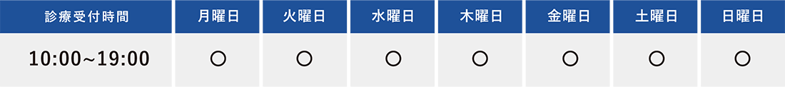10:00~19:00